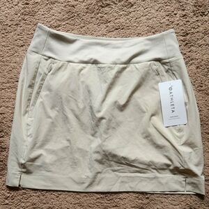NWT Athleta Soho Skort in Sand size 6